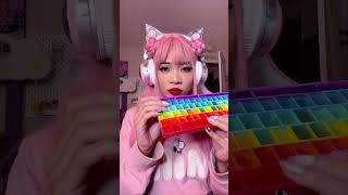 Eating my Keyboard ASMR! #asmr #ice #shorts screenshot 4