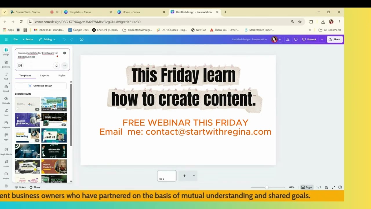 Learn how to create content ideas for free. 