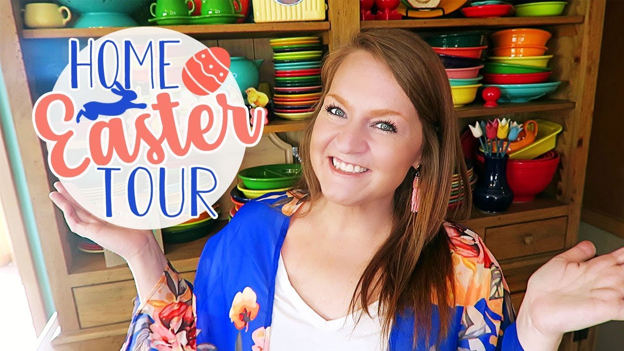 Easter Home Tour Easter Decor YouTube