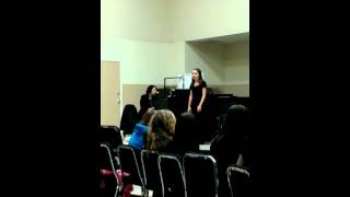 Fpchs Solo And Ensemble Christina Goodin Song 1