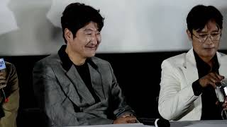 2022년 7월25일영화 비상선언 언론시사회/기자간담회 코엑스 메가박스 2시