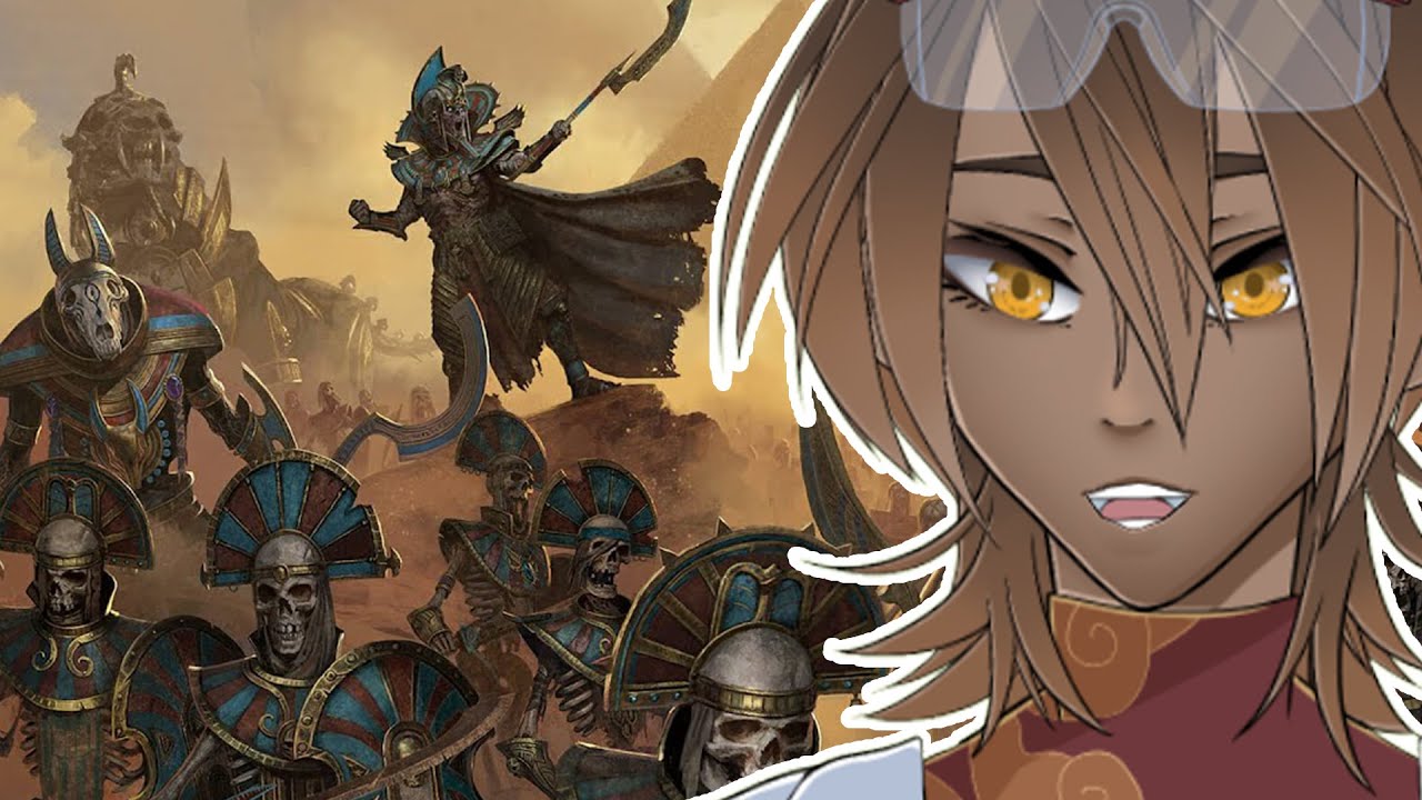 Vtuber Reacts to PancreasNoWork - Settra the Imperishable