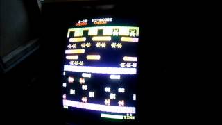 Frogger 1981 Arcade Gameplay