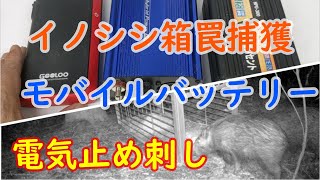 20210227 Harmful Bird and Animal Control Wild Boar Box Trap Capture Electric Stinger How to Use...