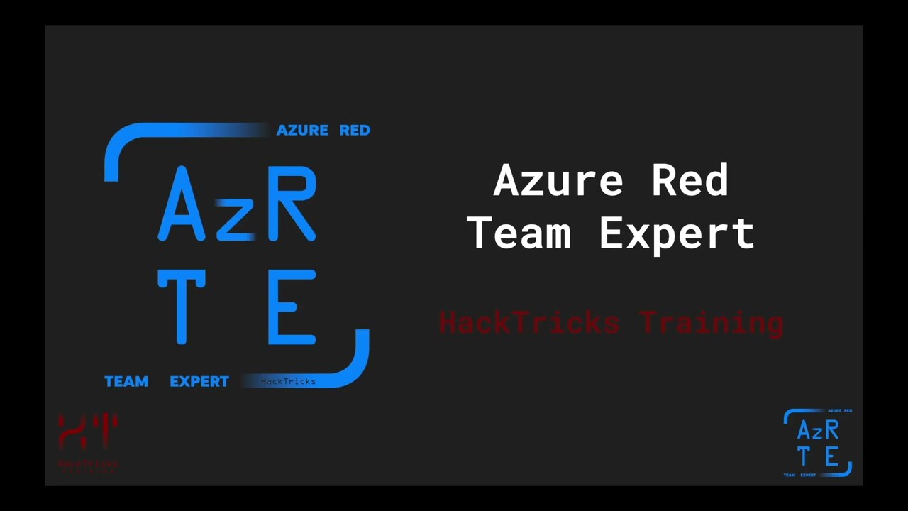 Azure Red Team Expert (AzRTE) - HackTricks Training Presentation - OLD