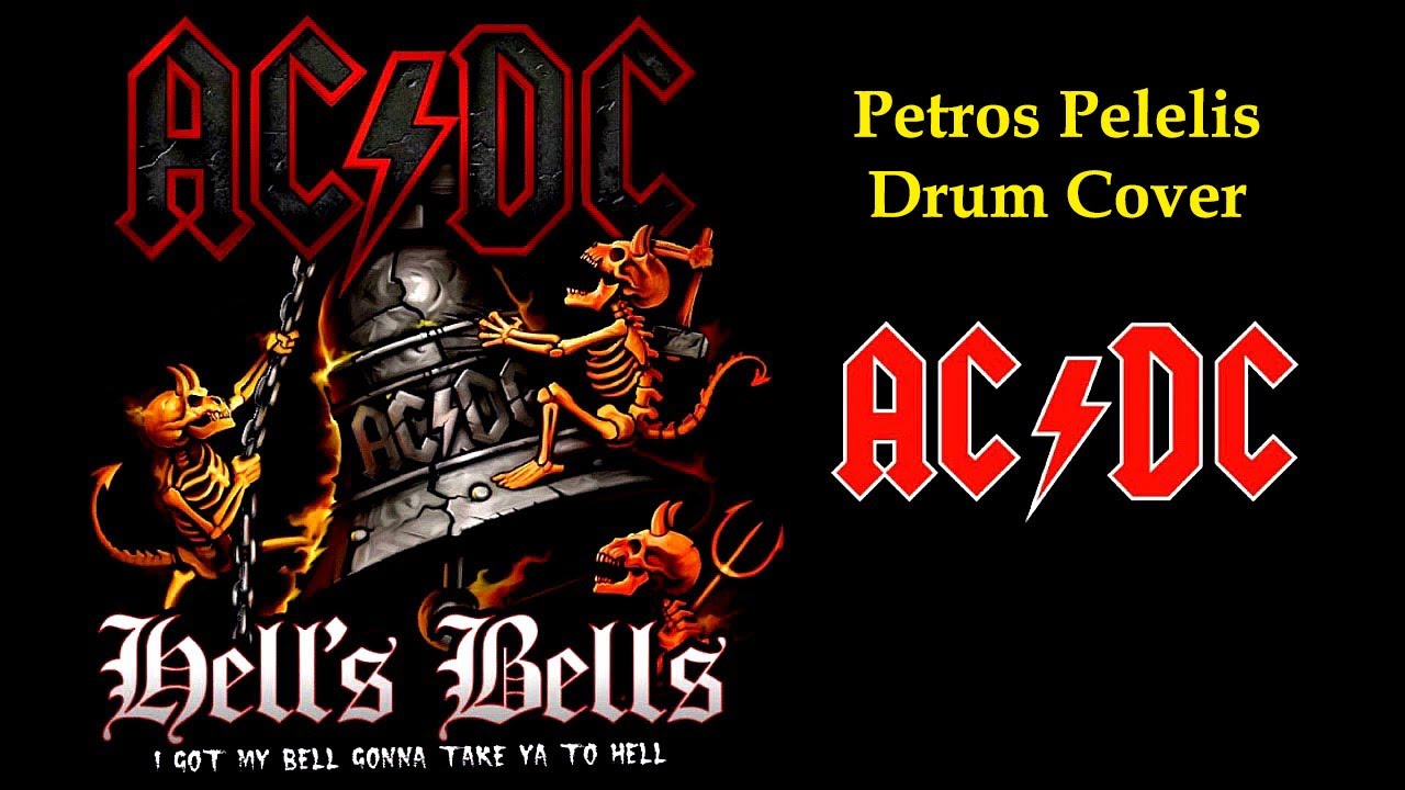 AC DC - Hells Bells - Petros Pelelis - Drum Cover - YouTube