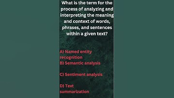Semantic Analysis
