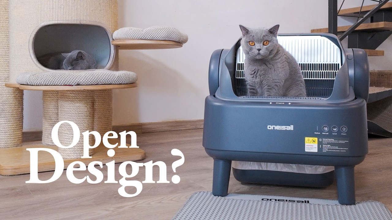 best cat litter box self cleaning Open-Top Self Cleaning Cat Litter Box, Automatic Cat Litter Box main image 1