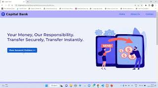 Ayushi Chouhan | Basic Banking System Project | #GRIPJANUARY2023