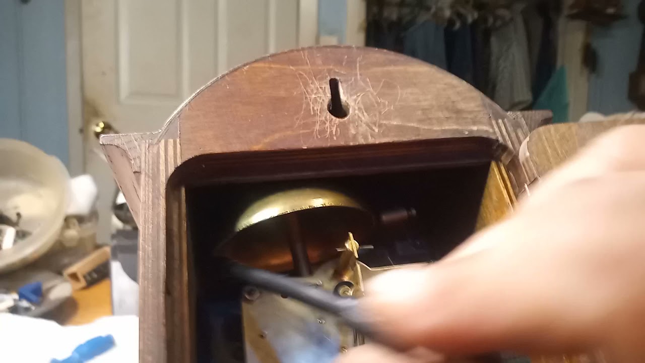 Repairing a WUBA Warmink Dutch clock 20211212 180348 - YouTube
