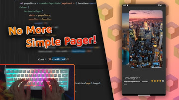 Asmr Programming | Blurred Carousel With Pager In Jetpack Compose