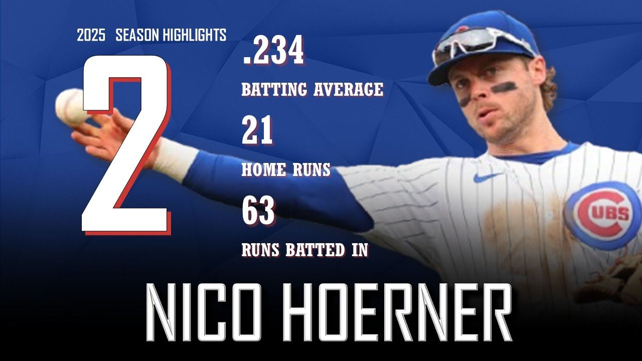 Nico Hoerner || 2025 Chicago Cubs Highlights - YouTube