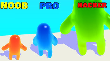 The NOOB vs PRO vs HACKER in Join Blob Clash 3D