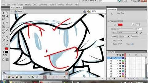 Flash CS5 - Line Art