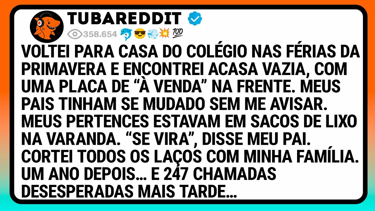 Voltei Para Casa Do Colégio Nas Férias Da Primavera E Encontrei A Casa Vazia, Com Uma Placa De