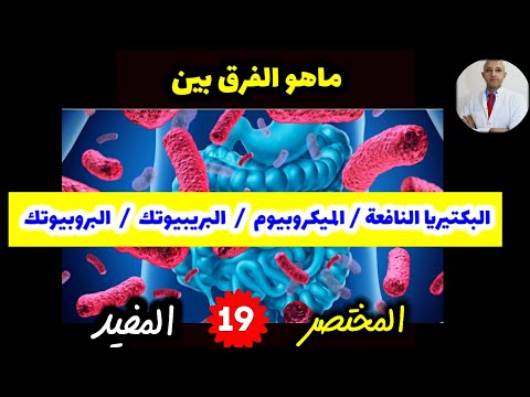 فيديو: البروبيوتيك والبريبايوتكس - ما هي وما هي آمنة للحيوانات الأليفة؟