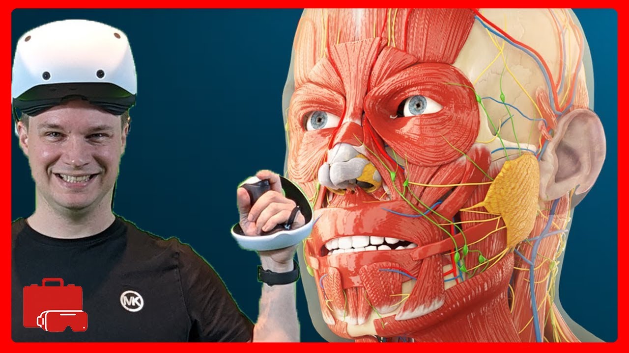 Eine geniale Lernerfahrung in VR - auf deutsch! Human Anatomy VR