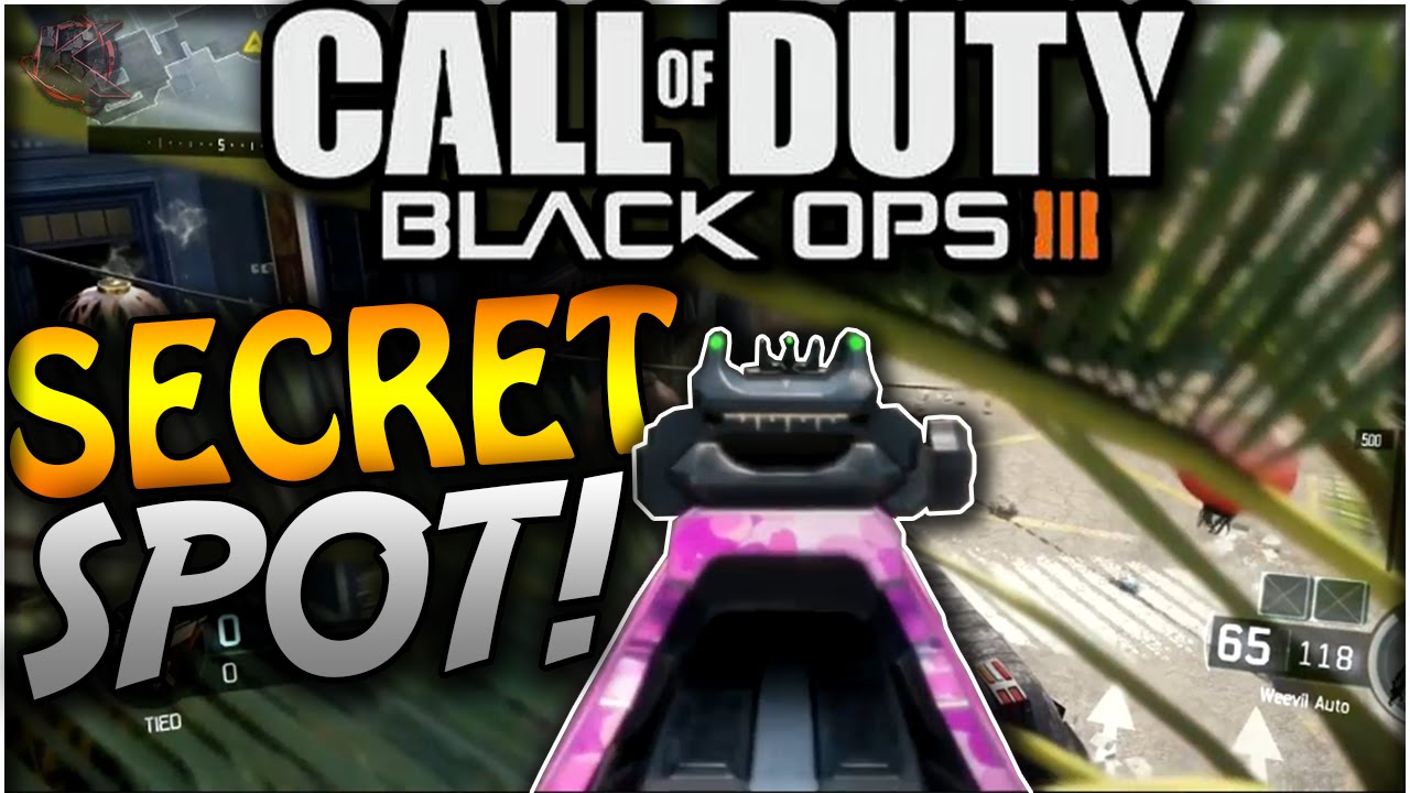 SECRET JUMP SPOT IN THE TREES! - "HIDDEN LEDGE" ON EXODUS! (Black Ops 3 Hidden Jumpspots)