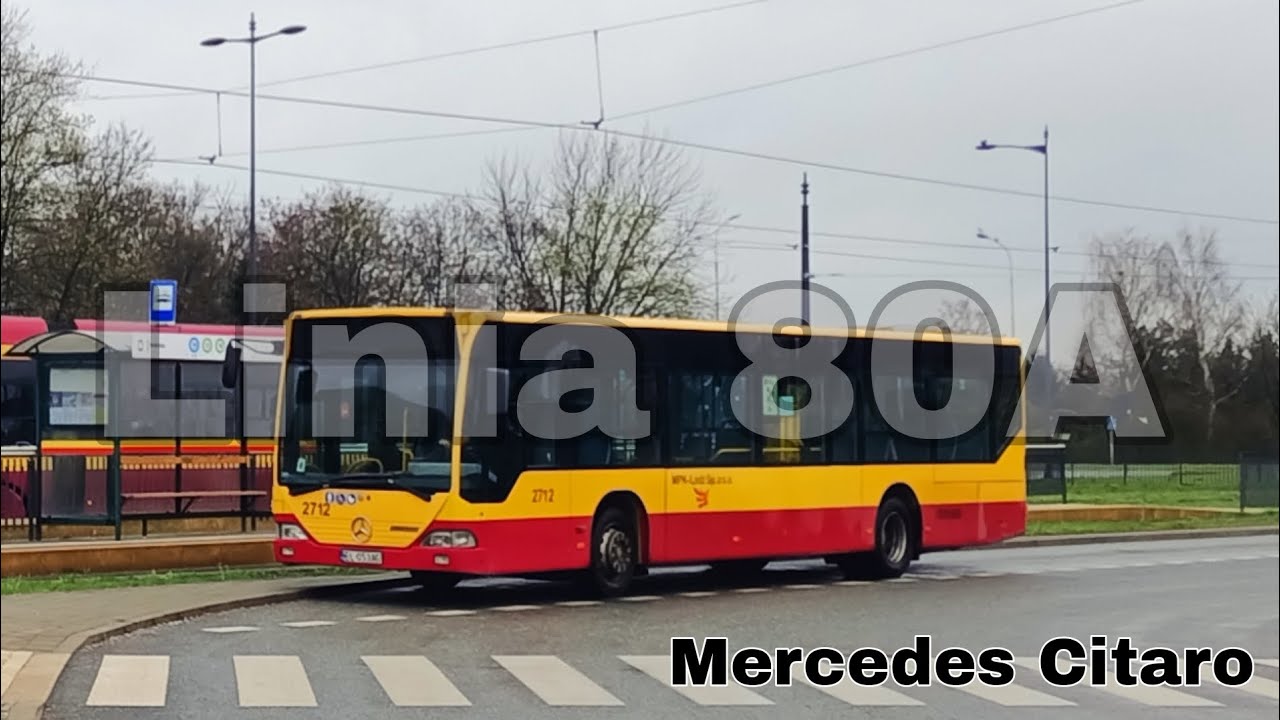 MPK Łódź, linia 80A, Mercedes O530 Citaro