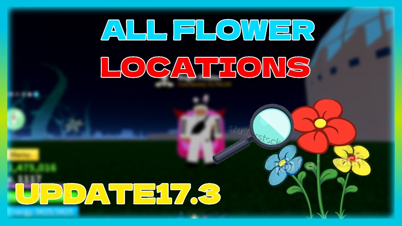 🌸 ALL FLOWERS LOCATION & V2 RACE EVOLUTION IN BLOX PIECE?! 