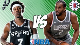 San Antonio Spurs vs Los Angeles Clippers 1/20/23 NBA Free Picks & Predictions | NBA Betting Tips