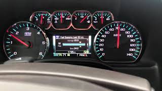 Incredible gas mileage Sierra 1500, 6.2 liter.