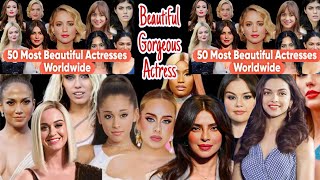 Top 50 Most Beautiful Actresses Worldwide 2025 #Hollywood #Actress #2025 #bollywood #gorgeous
