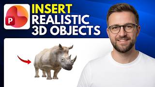 How to insert realistic 3D objects in Microsoft Powerpoint (Step By Step 2026)