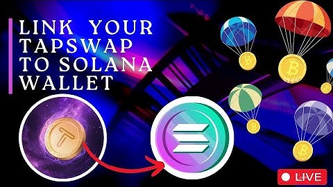 How To Connect Tapswap To Your Solana Wallet | Telegram Mining | Crypto Airdrop