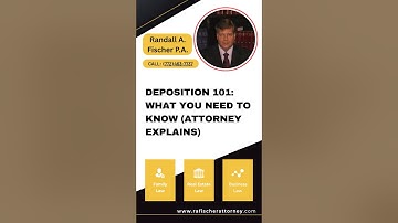 Deposition 101: What You NEED To Know (Attorney Explains)
