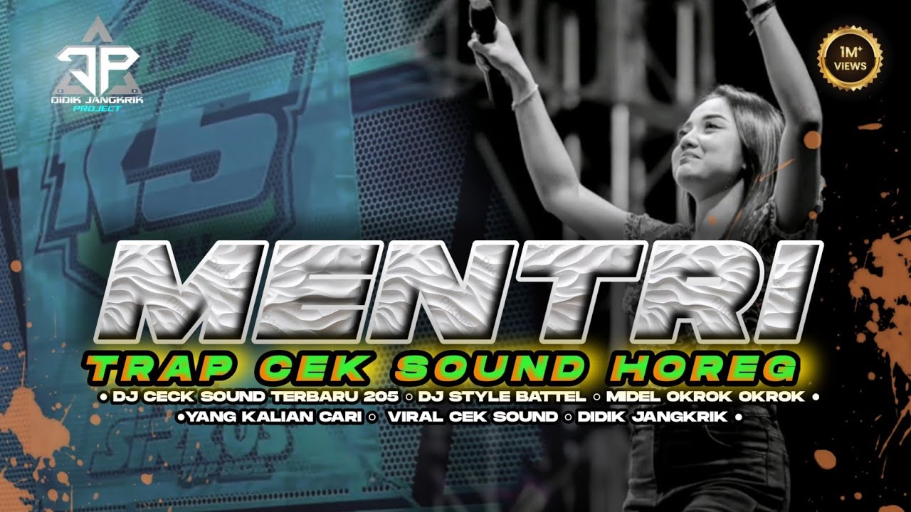 DJ TRAP MENTRI YANG LAGI RAME 🔥CEK SOUND BASS SADIS DIDIK JANGKRIK