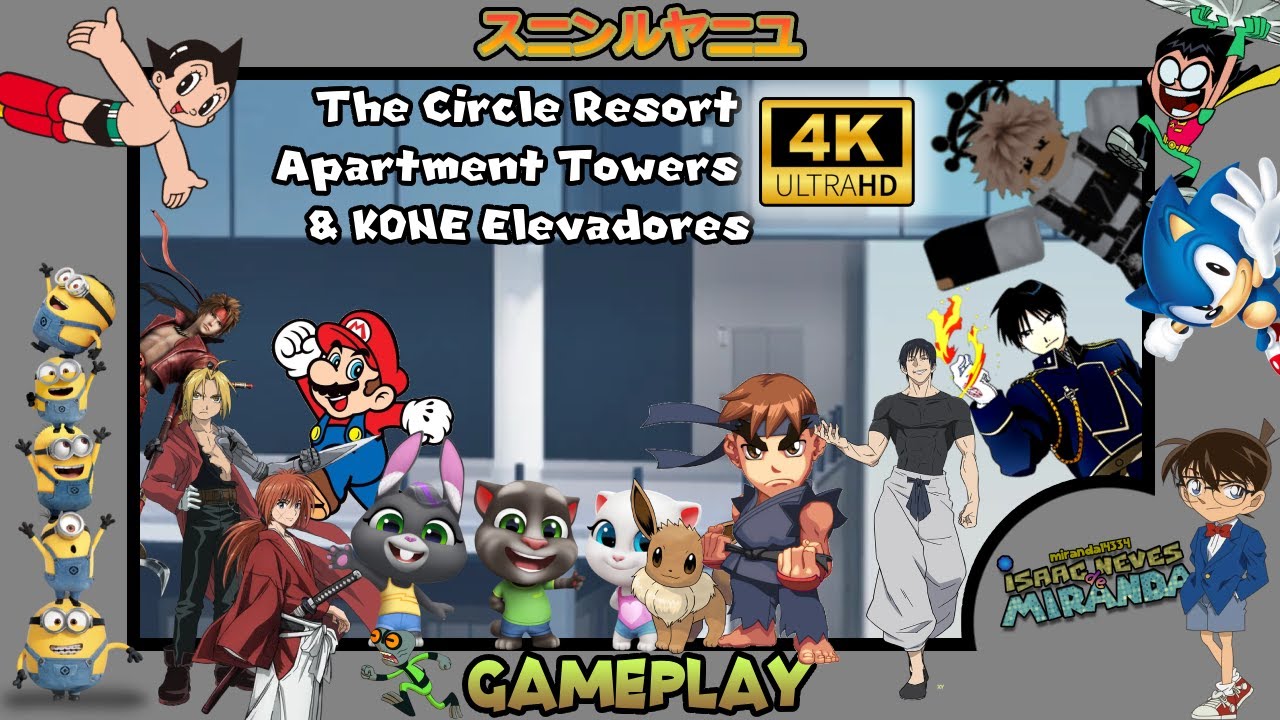 Roblox The Circle Resort Apartment Towers (& KONE Lifts)
