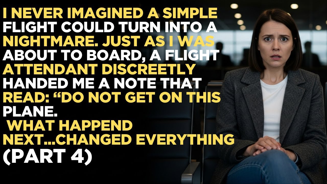 “I Was Terrified By The Note The Flight Attendant Slipped Me: ‘Do Not Get On This Plane’” ✅