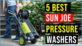 ✅Best Sun Joe Pressure Washers 2022 | Top 5 : Sun Joe Pressure Washers  Reviews