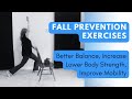Chair Yoga Fall Prevention – Simple Movements for Balance &amp; Strength | 60 Minutes #fallprevention