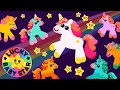  dance along with magical unicorns explore rainbows stars  dream castle baby sensory 