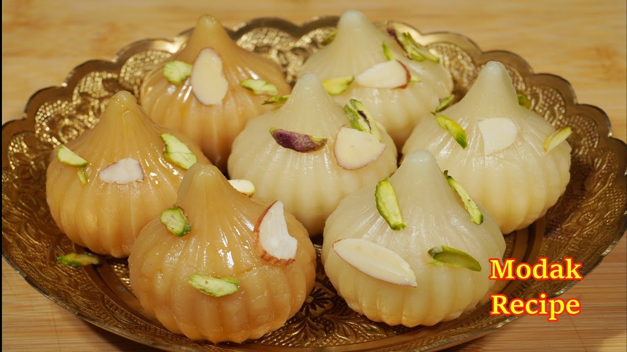 Modak Recipe In Hindi |How to make Modak |मोदक का रेसिपी |Ukadiche ...