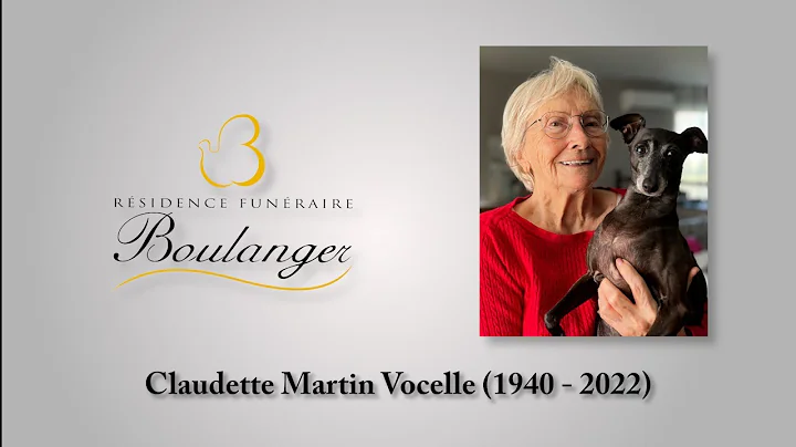 Claudette Martin Vocelle (1940 - 2022)