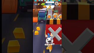 #shorts😂 3 funniest fail crashes in Talking Tom Gold Run!