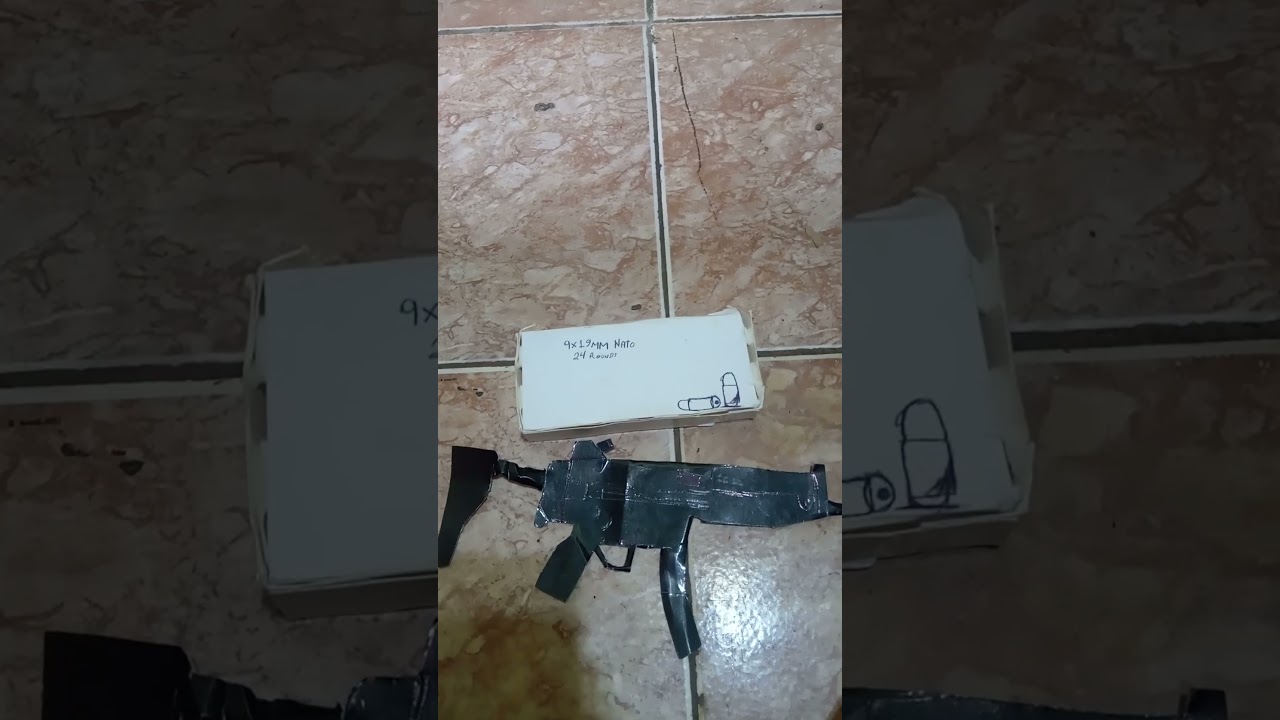 sub.mp5,e o cartucho 9 x19mm..(coloquei até munição fake kk)