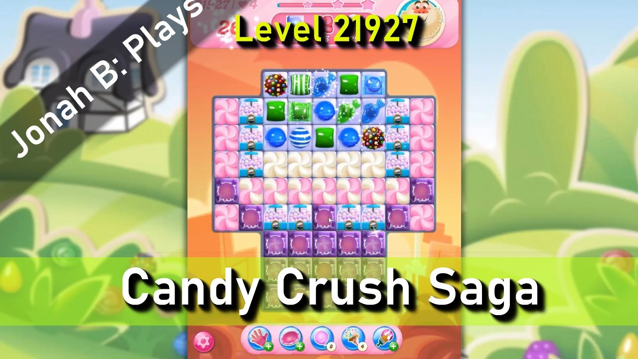 Candy Crush Saga Level 21927 - YouTube