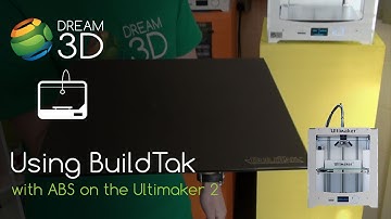 Using BuildTak to print with ABS on the Ultimaker 2 | Dream 3D