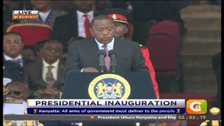 President Kenyatta's Speech after the swearing in Ceremony