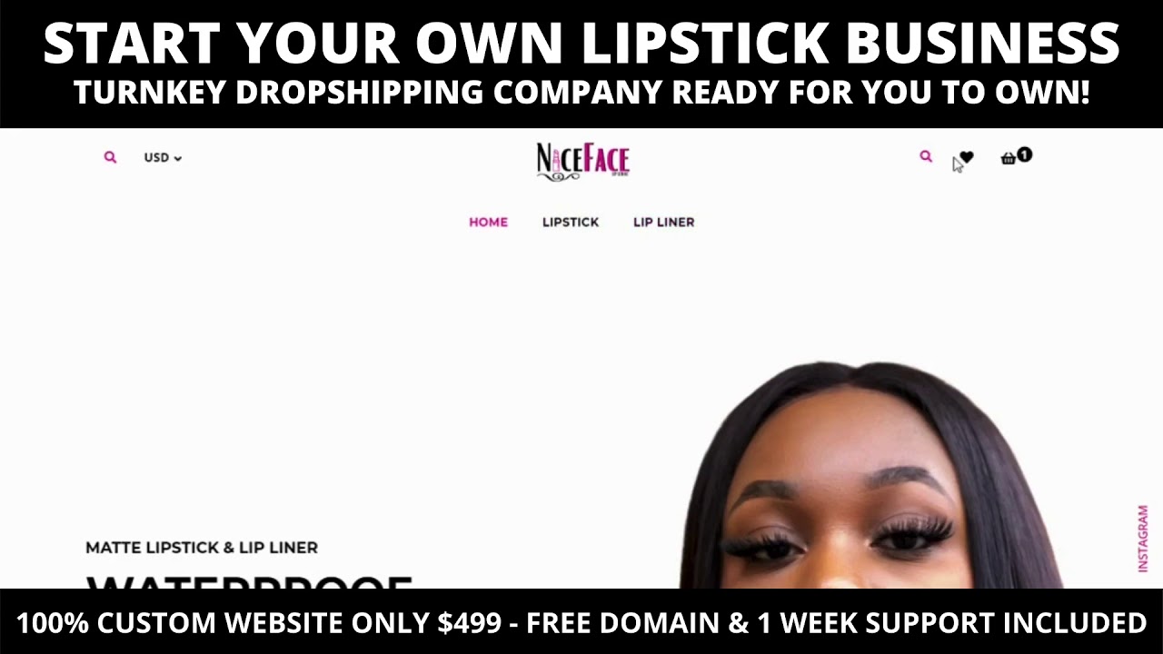 NiceFace Lipstick Dropshipping