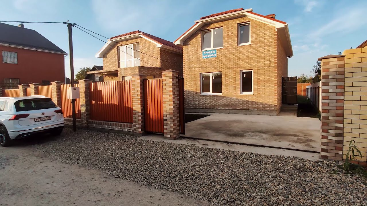 Готовый дом в Краснодаре ландшафт