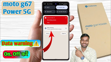 how to off data warning in moto g67 power, moto g67 power data warning problem