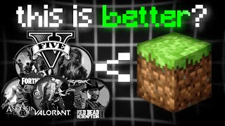 3 Reasons Why Minecraft Is Better Than AAA Games!