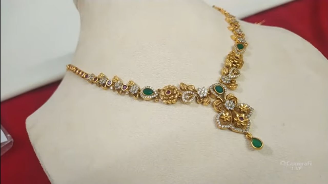 1gram gold jewellery @Angel RS Creations | Booking no 9398135880 - YouTube