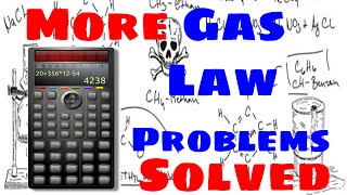 mixed gas law review problems