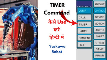 Timer Command | Yaskawa Motoman Robot | Wait Command | Pulse Wait |Timer Welding New Program